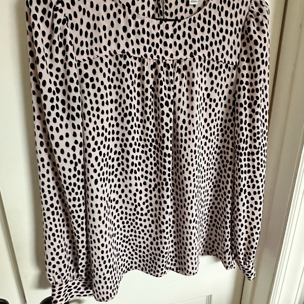 J. Crew Polka Dot Women's Shirt